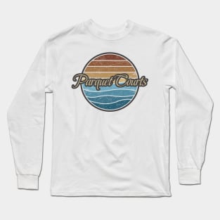 Parquet Courts Retro Waves Long Sleeve T-Shirt